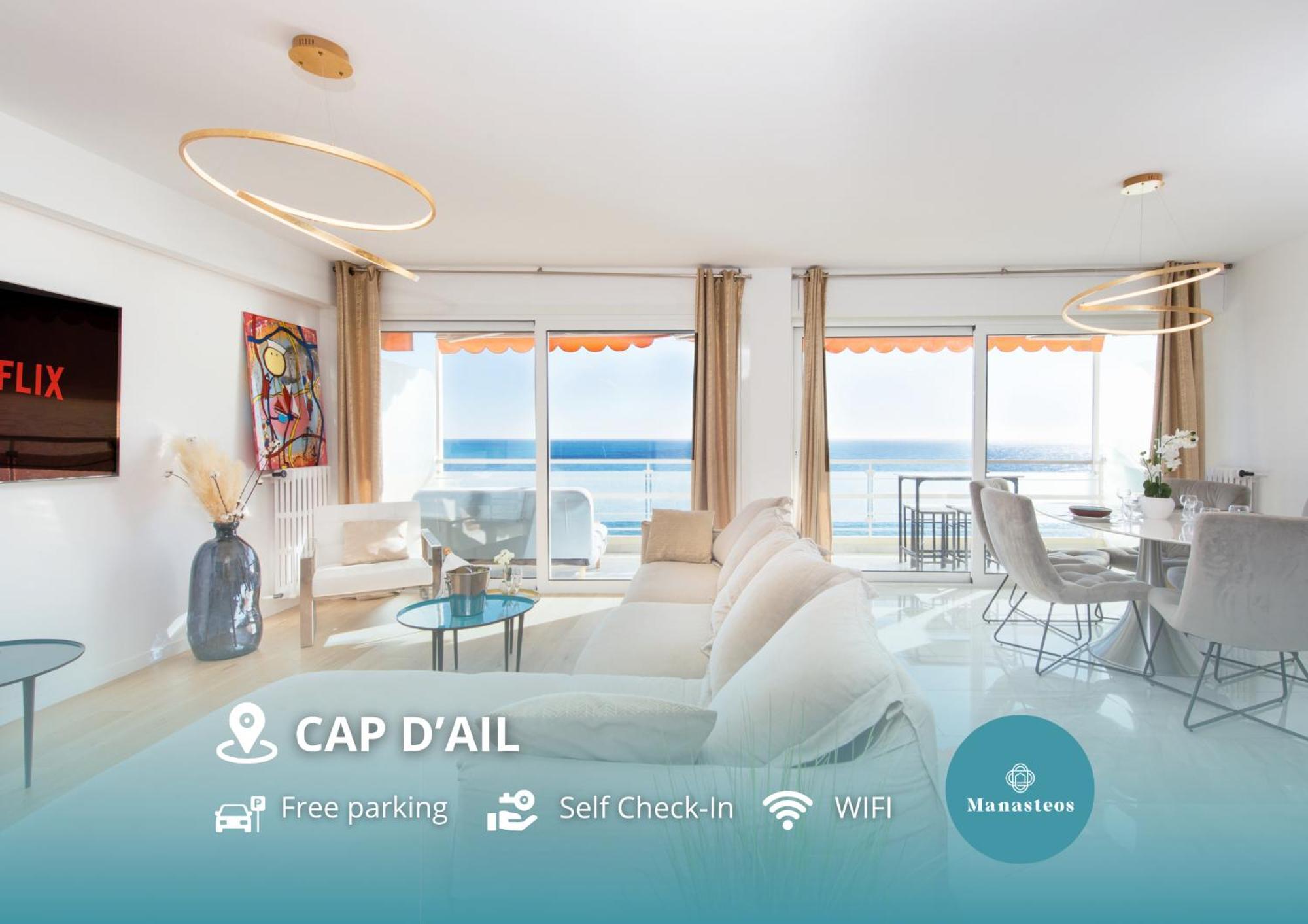 Luxueux - Terrasse Vue Mer - Parking Prive - Bo Saint-Antoine  Esterno foto